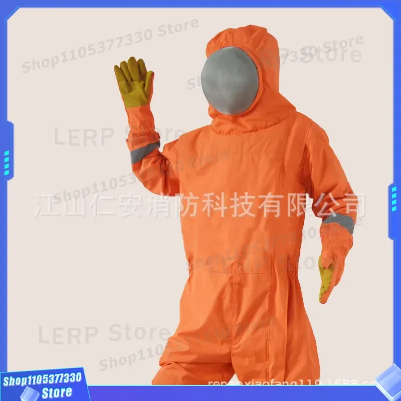 Men Fireproof Suit Wasp Protection Clothing One Piece With Fan Cooling System Ventilation Holes Heat Resistant Workwear One
