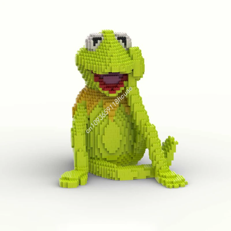 

5068PCS moc Kermit the Frog Sculptures Model Building Blocks customized Bricks Educational Toys Kids Adult birthday diy Gifts