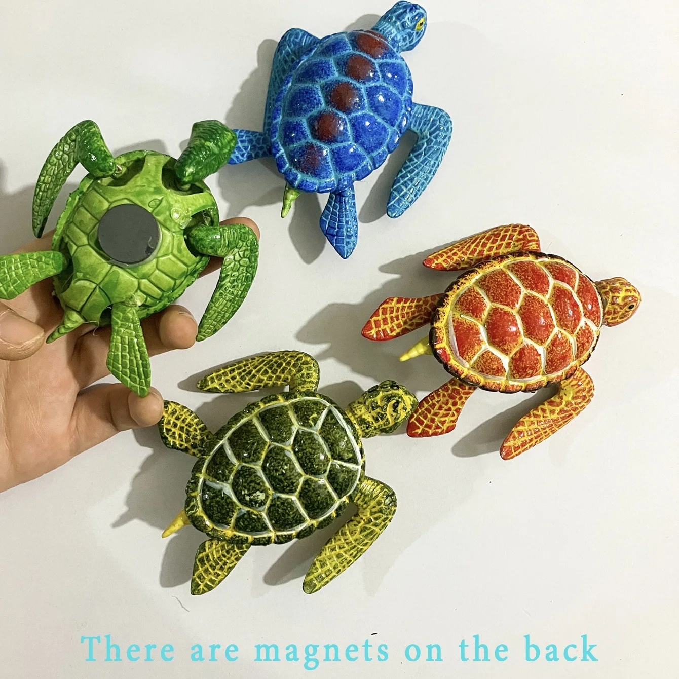 3d Cartoon Sea Turtle Fridge Magnets Kawaii Refrigerator Magnets Whiteboard Magnet Sticker Tourist Souvenir Decorative Refrigera