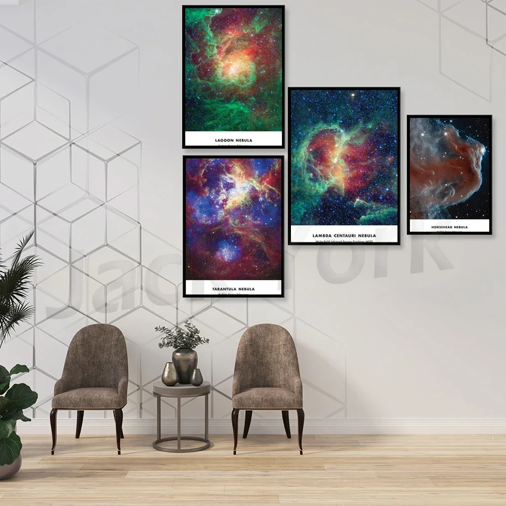 Nebula Telescope printable wall art | Space poster | Galaxy print digital download wall art