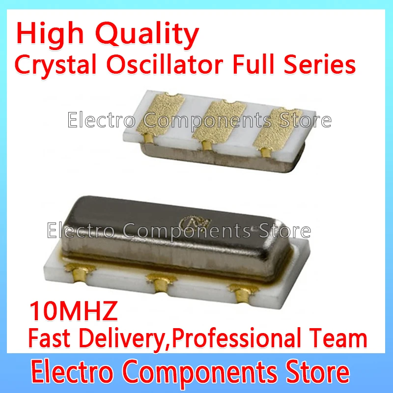 5PCS/Lot Ceramic Resonators SMD-3P 10M 10MHZ CSTCC 3Pin Ceramic Crystal Oscillator CSTCC10M00G53-RO Resonator CSTCC10M