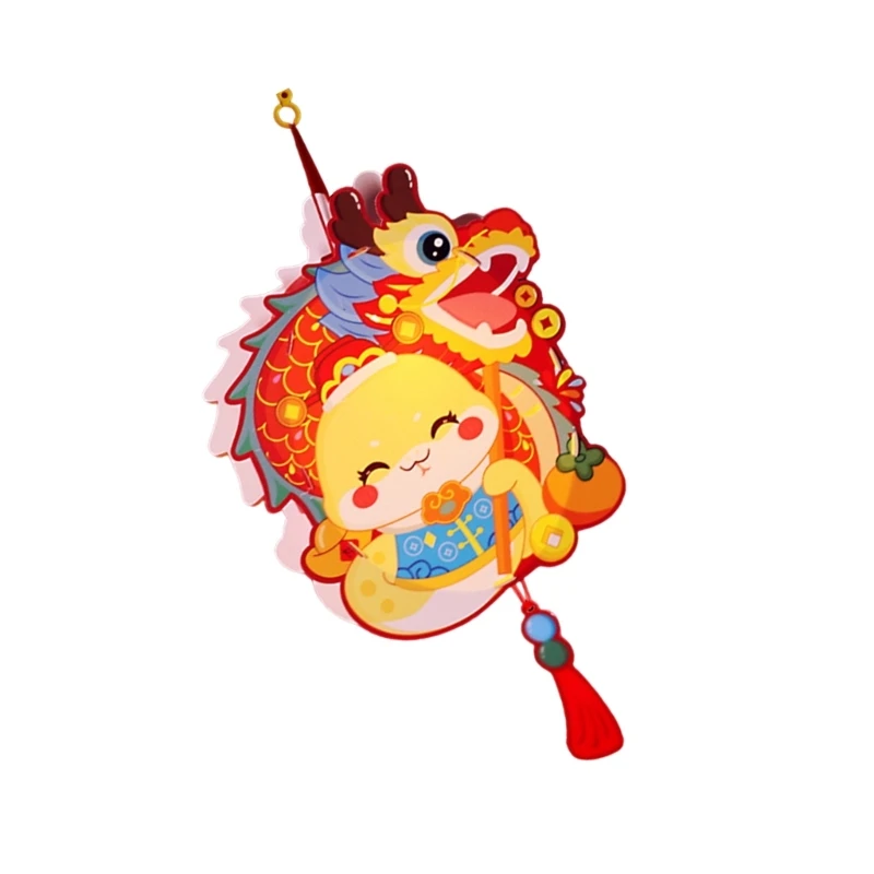 Assemblage lanternes en PVC fait à main