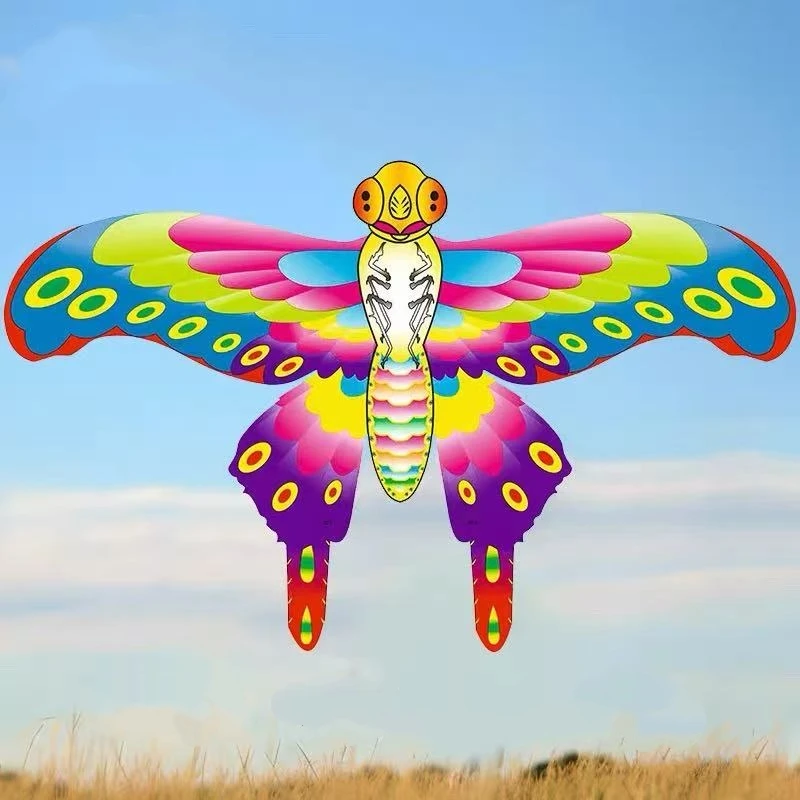 Enfants cerf-volant ligne de pêche volante PE cerfs-volants jouets de plein air vent cerf-volant en plastique cerf-volant de plage ligne papillon cerf-volant serpent koi weifang cerf-volant