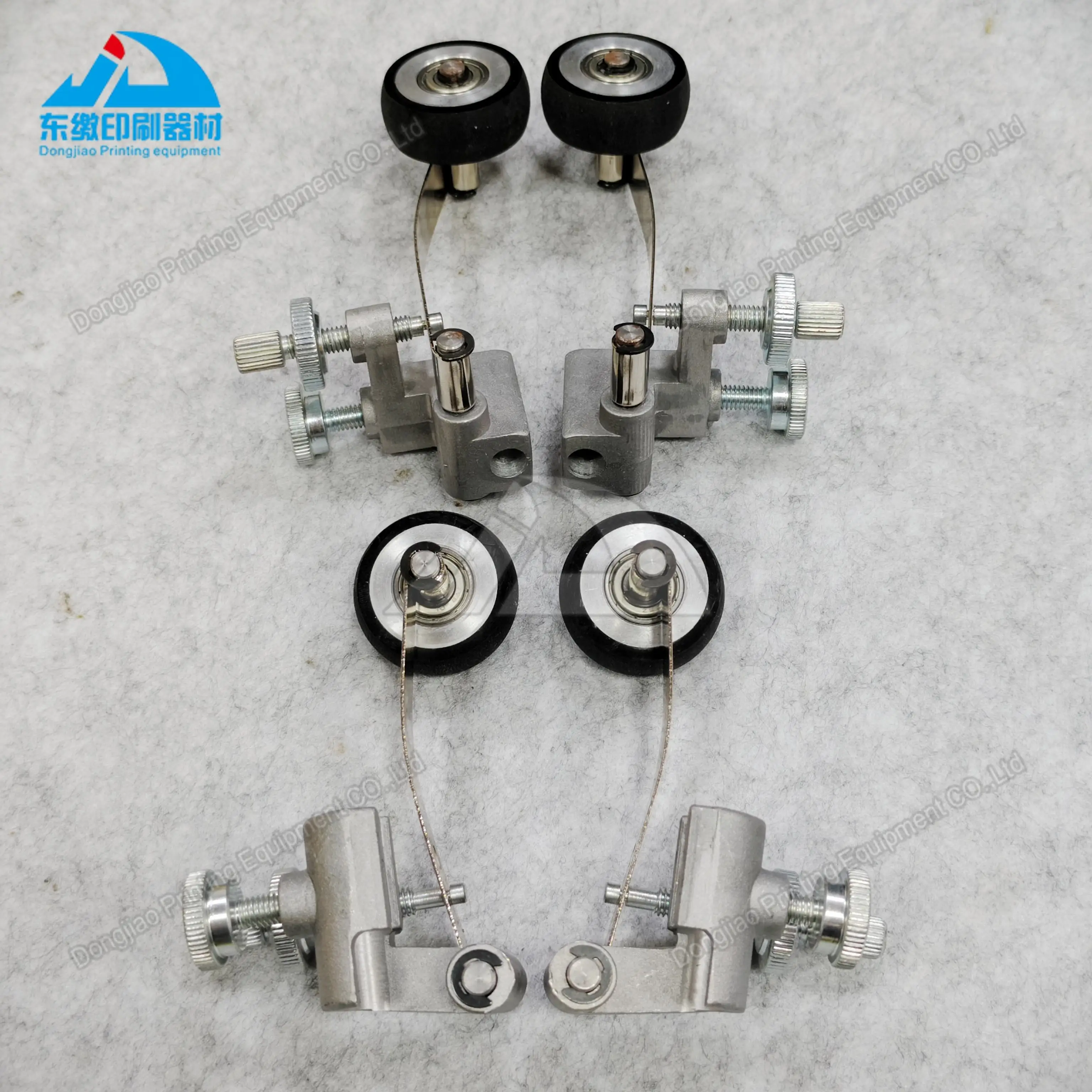 1 Par de Ruedas de Goma para Maquinaria de Impresión Komori LS440, Repuestos, Rueda de Goma para Presión de Papel