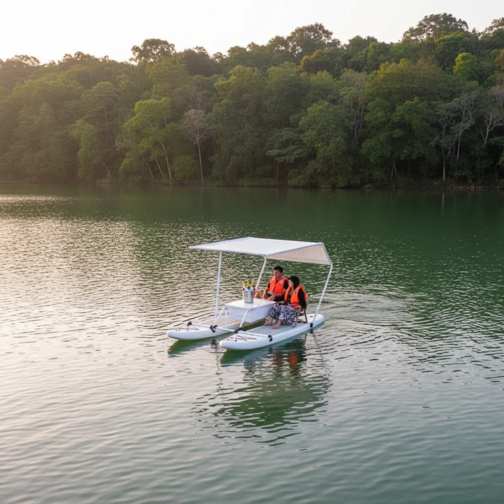 

Коммерческий надувной SUP-катамаран на 2 человек, портативный, для продажи