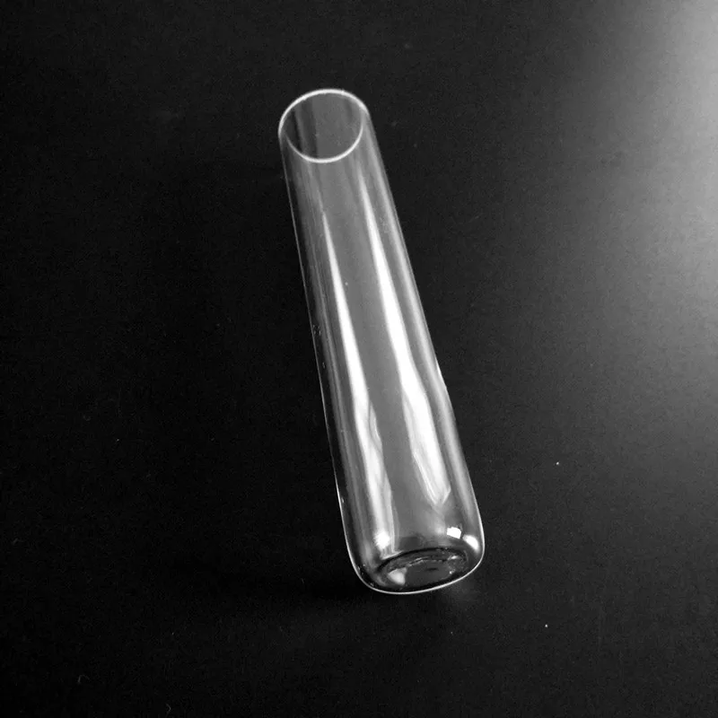 Flat bottom quartz test tube without rim OD15*length100