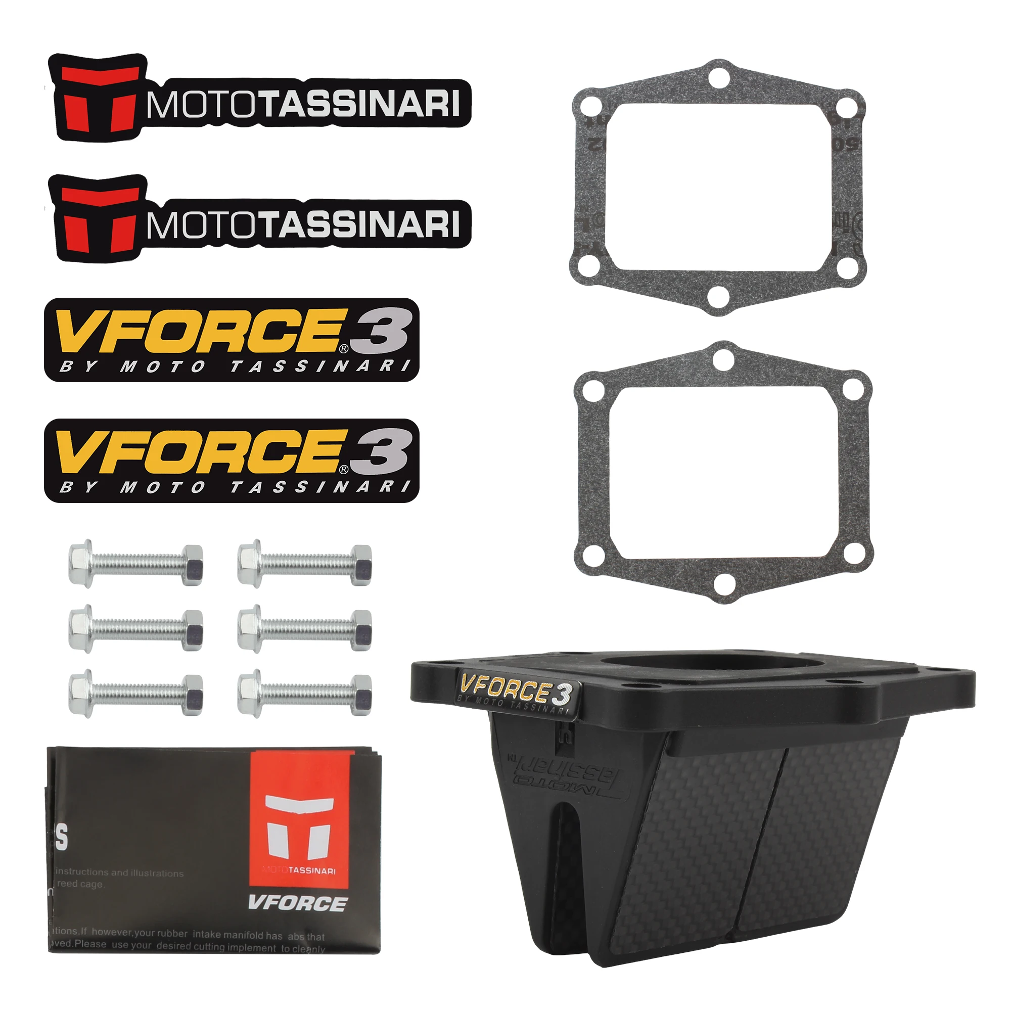 

V-Force 3 V305A мотоциклетный герконовый клапан для Honda CR250R 1986-2001, впускная система для мотокросса Vforce3, аксессуары для тростей