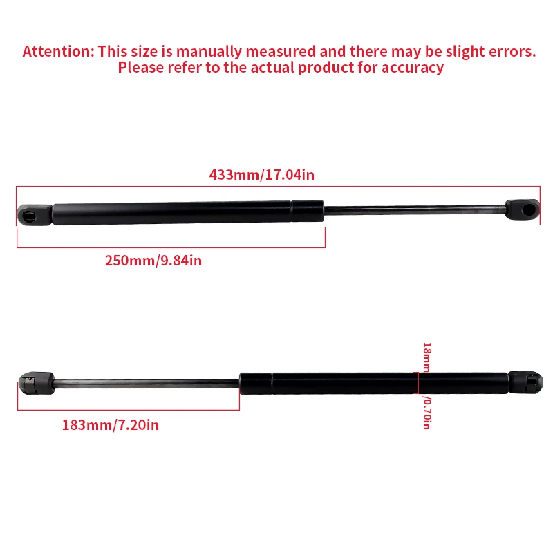 2PCS For Renault Clio MK2 Hatchback 1998-2005 OEM#:7700842256 Rear Tailgate Boot Support Gas Struts UK