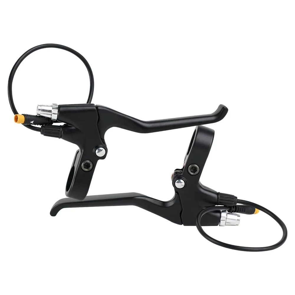 1 زوج دراجة كهربائية مقبض الفرامل رافعة Z16 منتصف المحرك انقطاع التيار الكهربائي الفرامل رافعة 3 دبوس انقطاع التيار الكهربائي الفرامل E-الدراجة المجددة ملحق #3