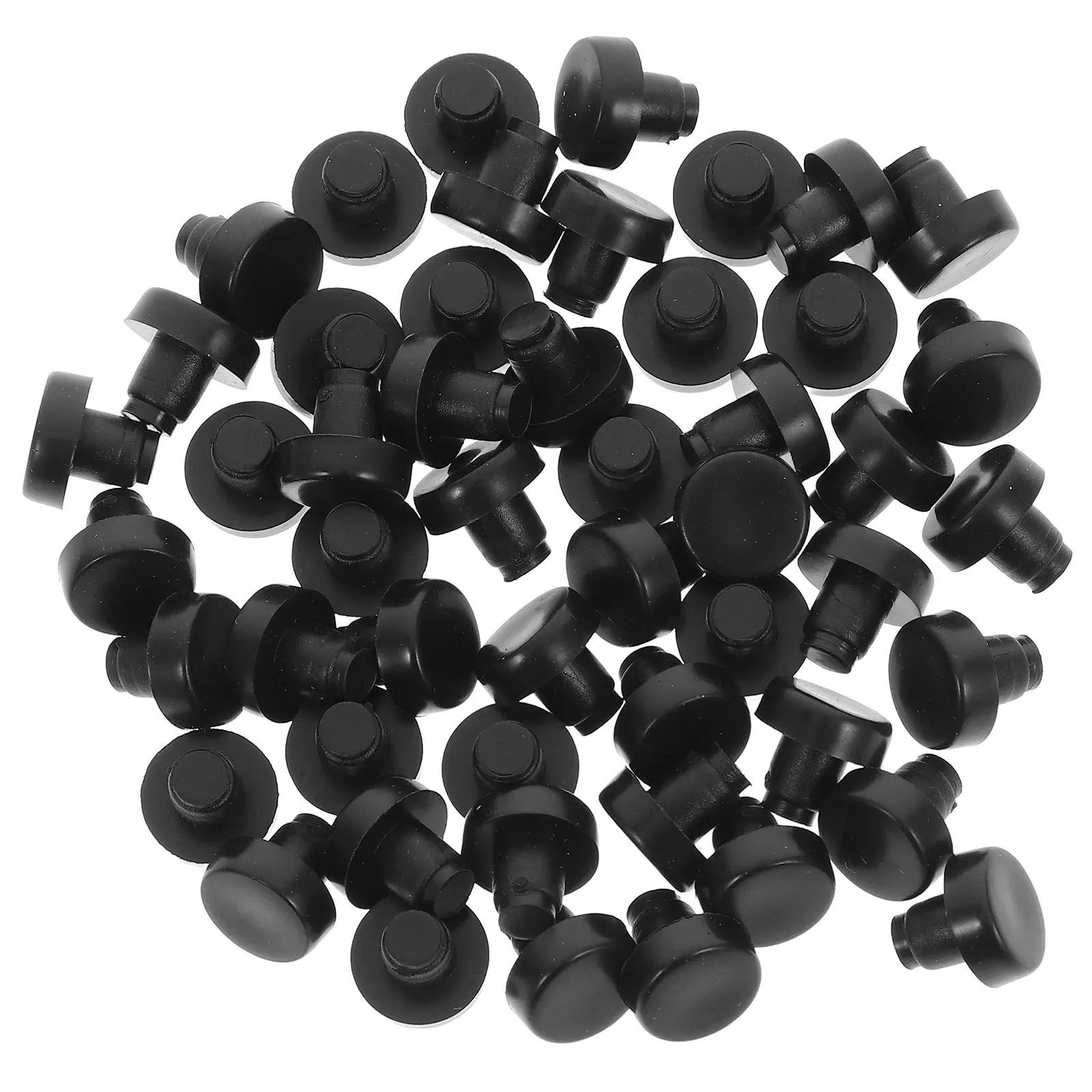 50 قطعة أقدام الجدول وسادة المضادة للتصادم الأثاث منصات الطابق حماية كرسي الساق حماة الحد من الضوضاء دائم المنزل