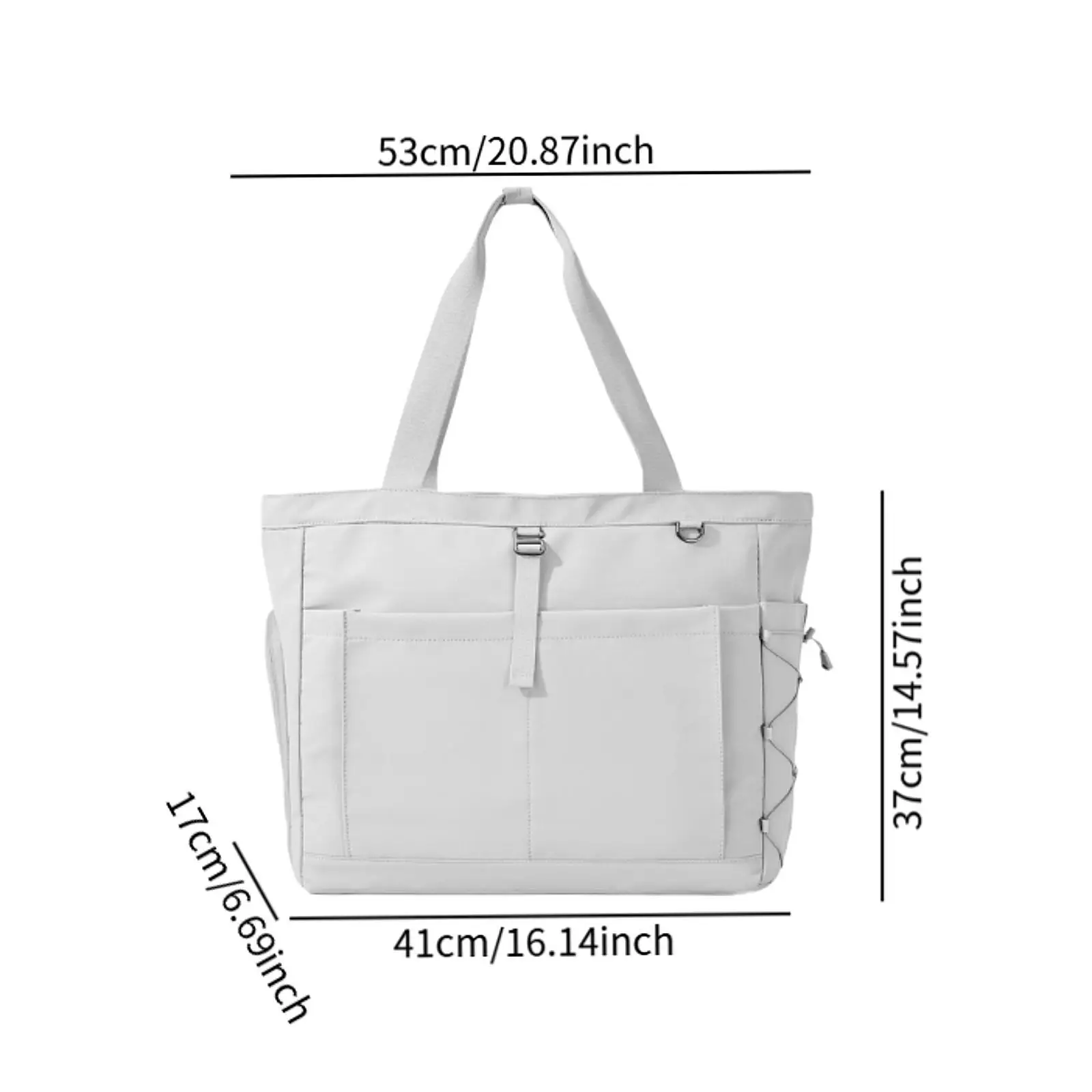 

Waterproof Tennis and Racquet Sports Bags Nylon Tote Shoulder Bag Organized Multi Compartment for Badminton Pickleball