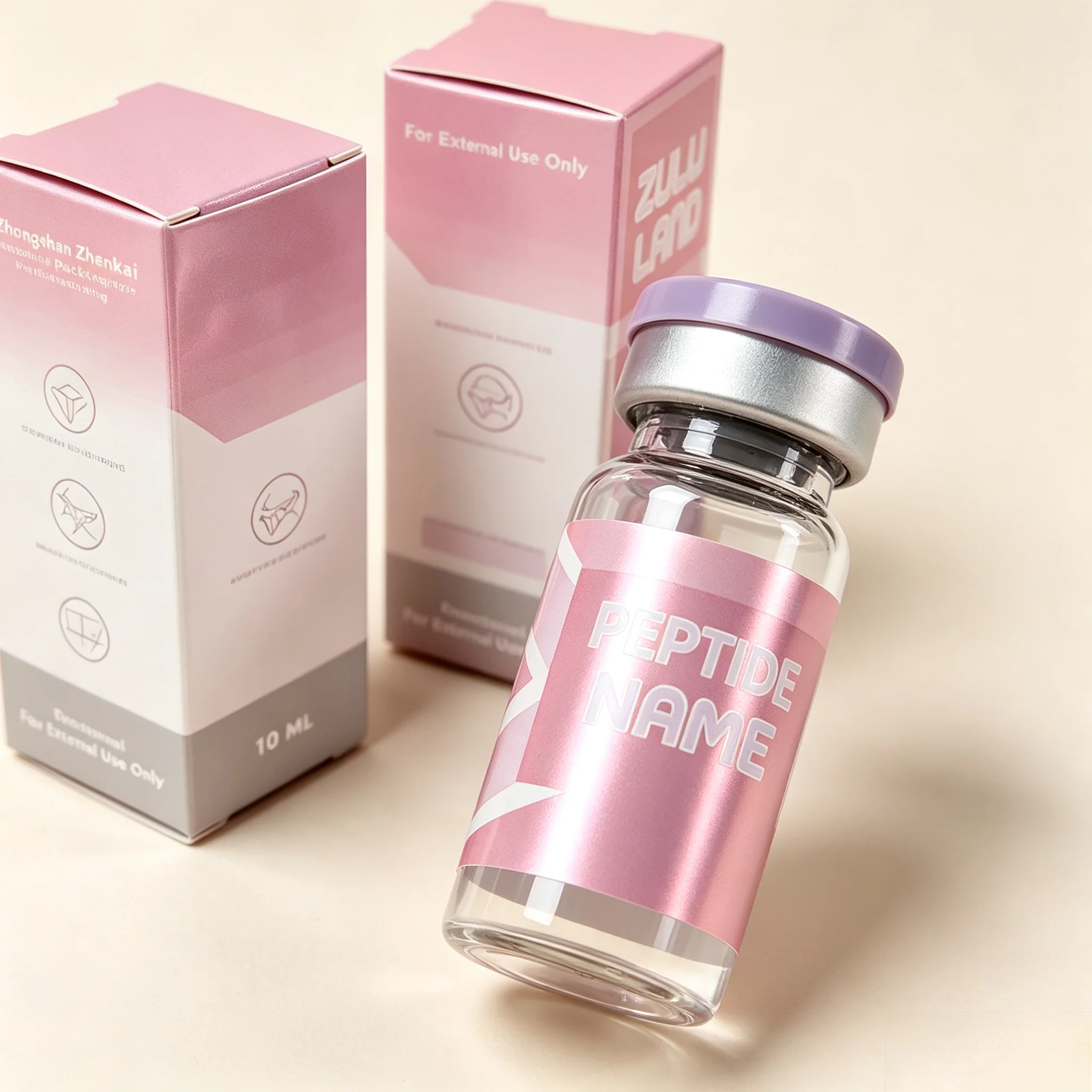 Custom Peptide Vial Waterproof - The Nutrition Fitness ulasan dan harga