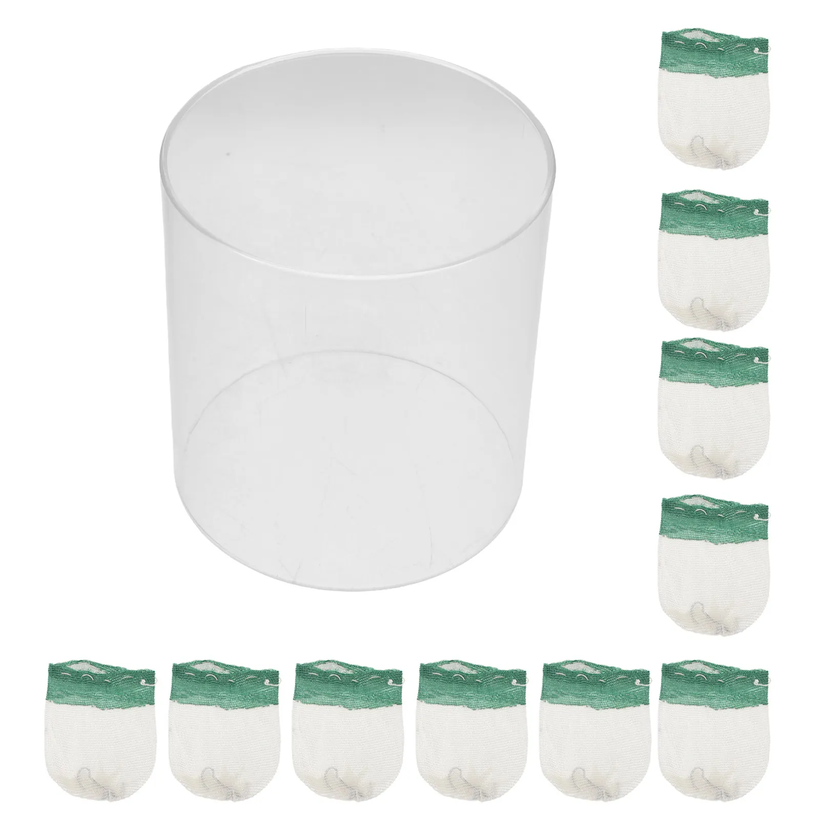 1Set Outdoor Gas Lamp Mantle Shade High Temperature Resistant Camping Lantern Cover Replacement for Hiking Festivals Backyard