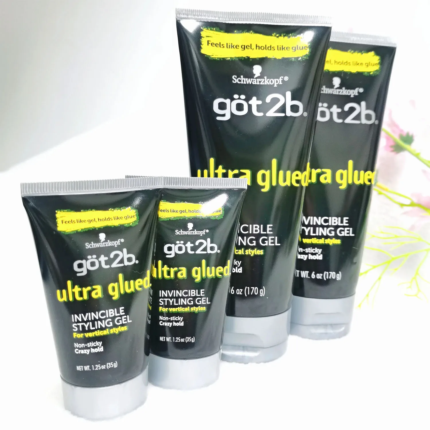

Got 2b Ultra Glued Waterproof Lace Wig Glue 35g/170g Strong Hold Invisible Hair Glue for Closure Toupee Frontal Wig Accessories