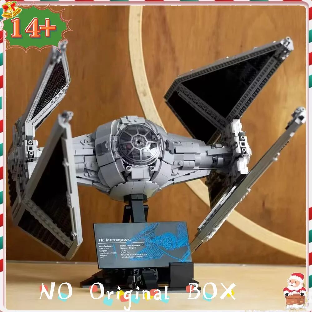 

Конструктор LEGO TIE Interceptors Spaceship 75382, Звездолет, Техническая модель MOC, 1931 деталь, Коллекционный набор для сборки, Подарок