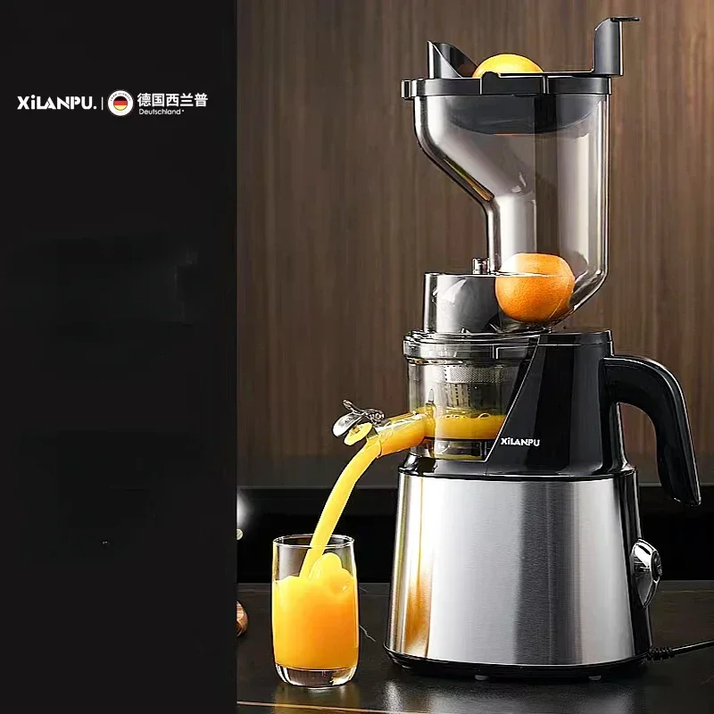 220V German Syrup Juicer Commercial High Capacity Juice Residue Separation Multifunctional Fried Fruit Stainless Steel