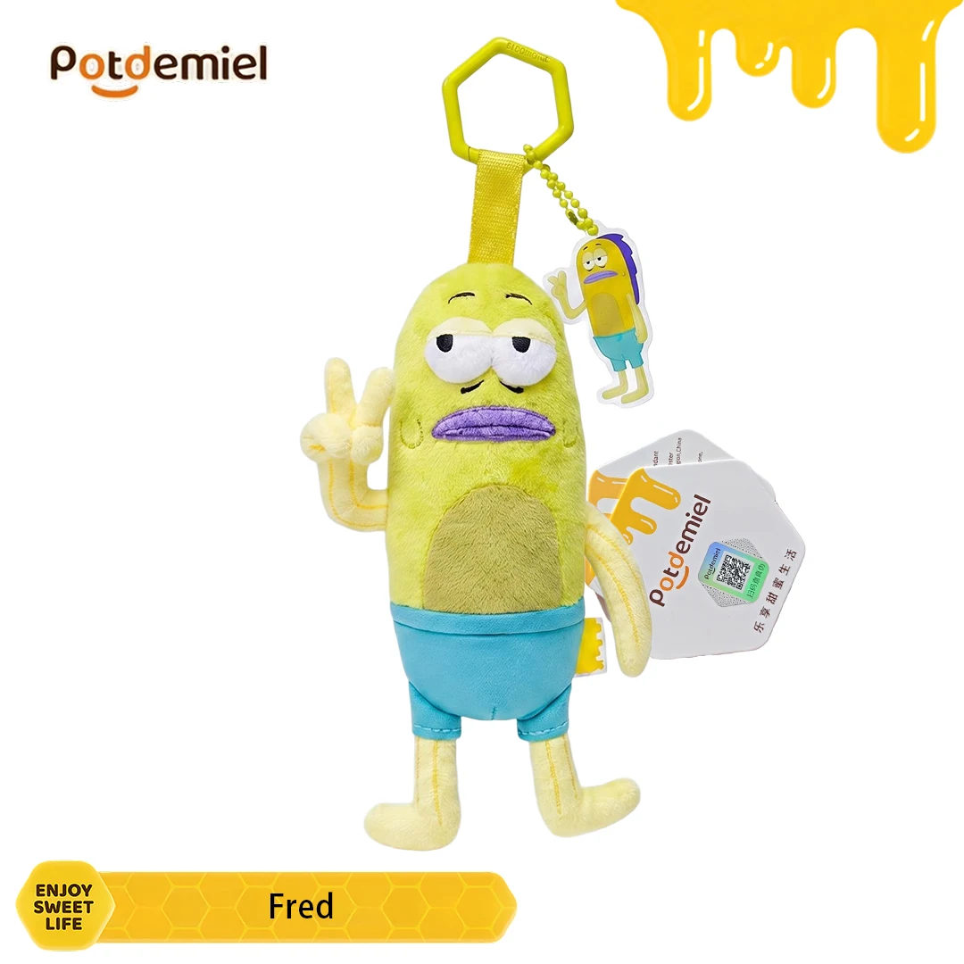 

Potdemiel SpongeBob Fred Stuffed Doll Pendant Soft Fluffy Funny Novelty Quirky Cartoon Gift Party Prop Toy Home Desk Decor