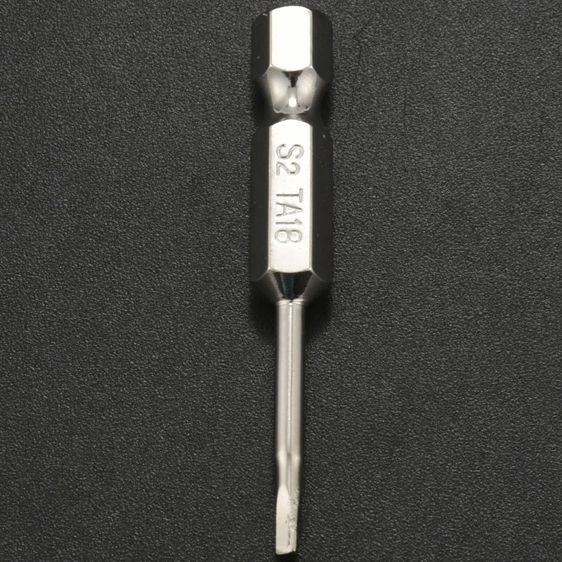 6 ชิ้น S2 เหล็กสกรูสามเหลี่ยม Bits ไขควงแม่เหล็ก Bit Anti Slip สามเหลี่ยมสกรูหัว 1.8/2 /2.3/2.5/2.7/3 มิลลิเมตร Dropshipping