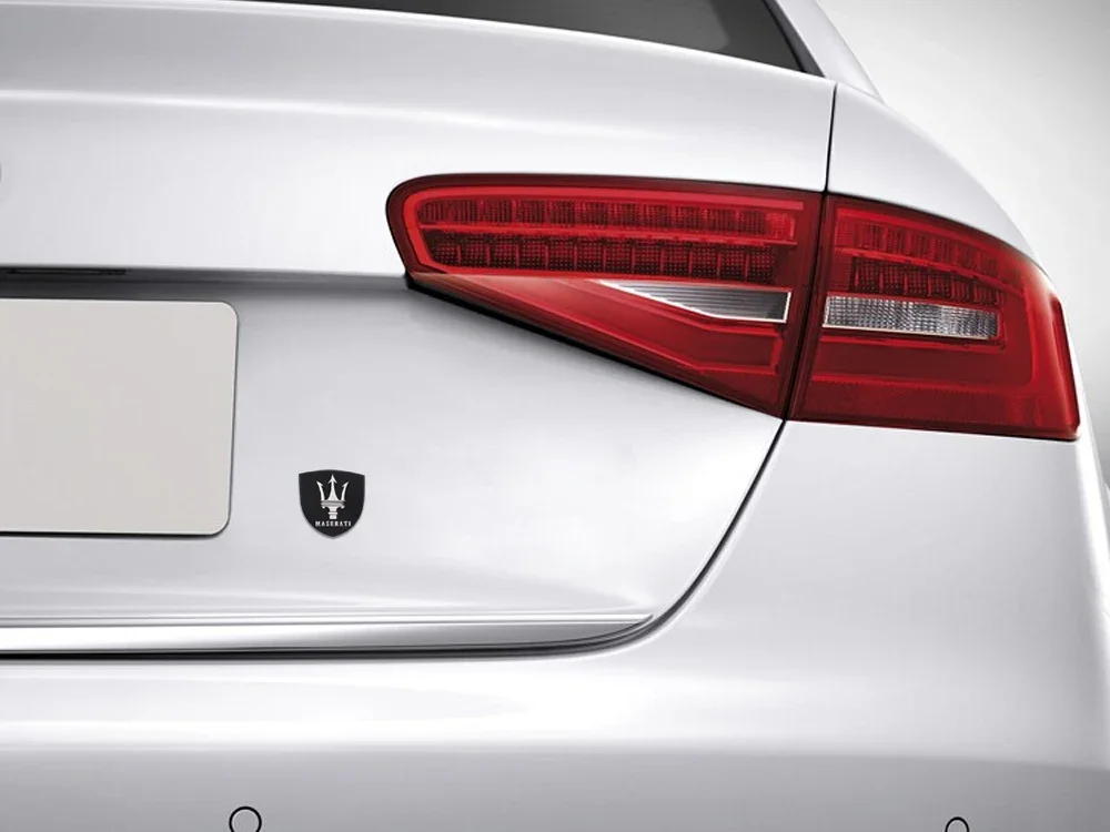 ملحقات ملصق شارة خلفية لجسم السيارة لمازيراتي ليفانتي جران توريزمو جيبلي كواتروبورتي كوبيه GT غرانسبورت كوبيه GC