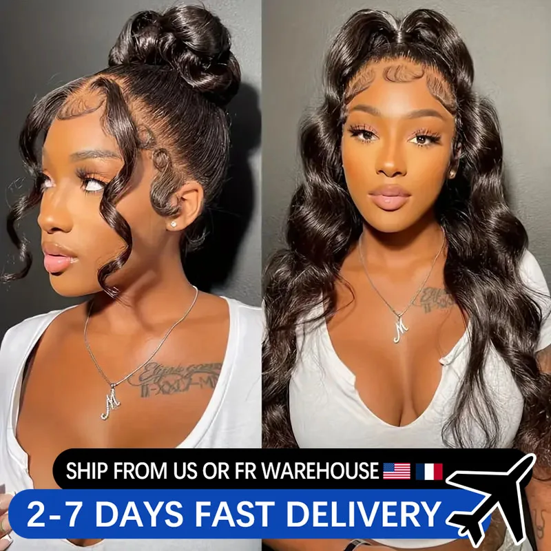 Body Wave 13x6 HD Lace Frontal Wig 100% Human Hair Vietnamese 4x4 HD Closure 360 Transparent Lace Front Human Hair Wigs on Sale