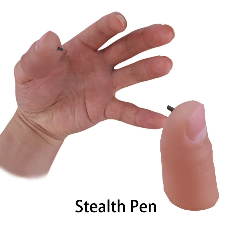 

Stealth Magic Pen Magic Tricks Thumb Magic Props Fingers Mind Reading Magic Prediction Props Stage Show Easy to do