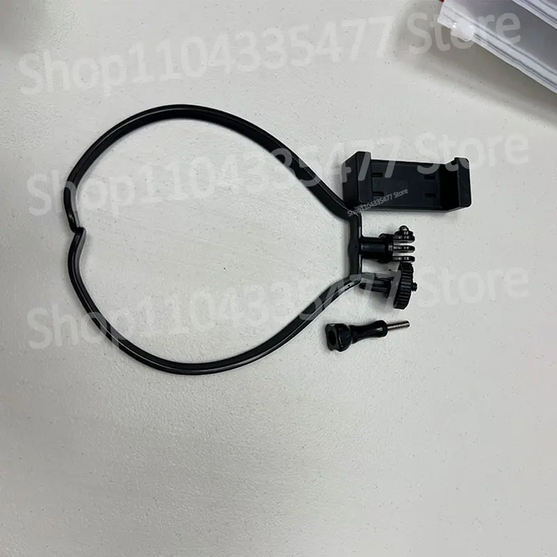 Supporto per telefono portatile da appendere al collo con staffa per prima vista per esterni, fotocamera d'azione universale per smartphone da 7,2 pollici con fotocamera sportiva