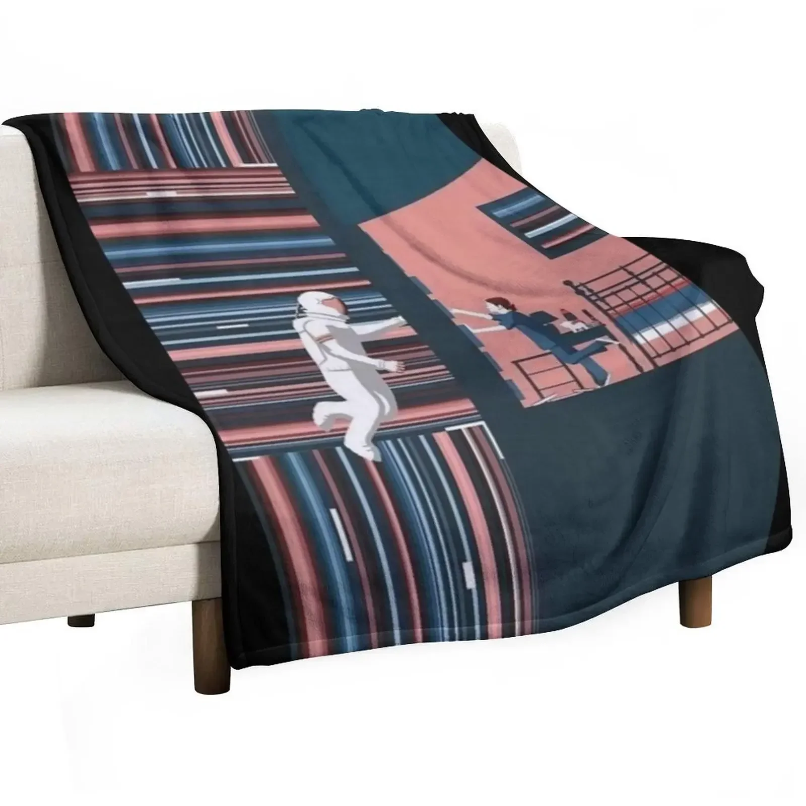 Interstellar Tesseract Classic Throw Blanket Nap blankets and throws Flannels For Baby Thins Comforter Blankets