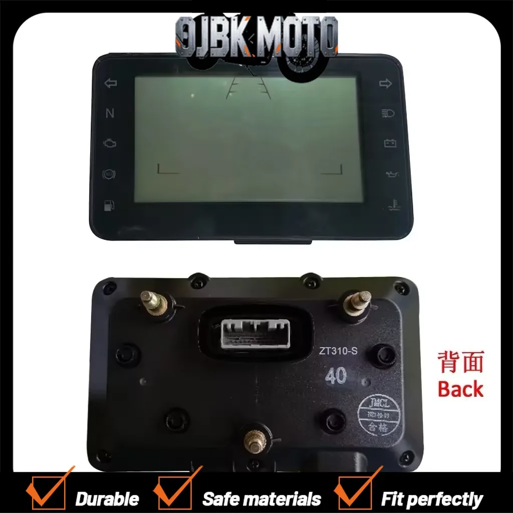 【Perfect fit】For ZONTES 310X 310T 310R 2018 models, genuine electronic instrument panel: odometer, speedometer, and trip meter.