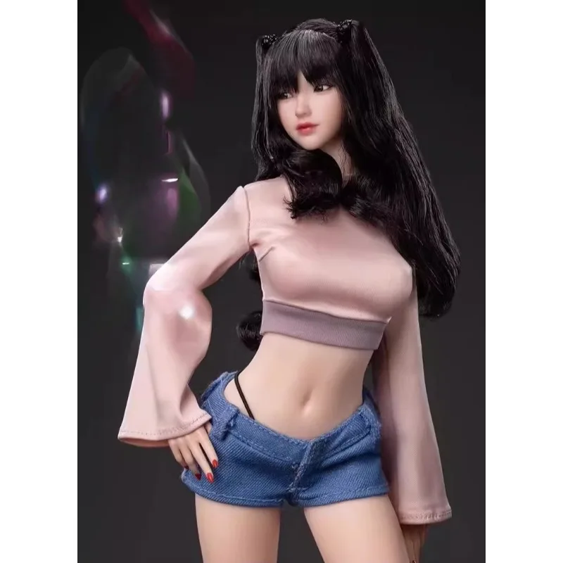 I8toys I8-H005 1/6 Schaal Xiaochun Zoe Mobiele Oog Hoofd Carving Vrouwelijke Soldaat Head Sculpt Model voor 12 "Action Figures Body