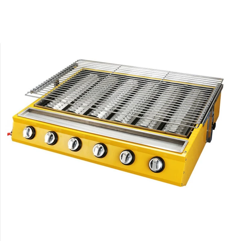 

Commercial smokeless tin foil stove, outdoor stall for household use