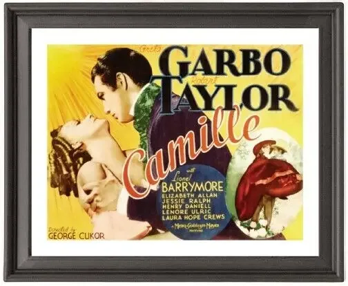 Framed Poster Camille 1936 Poster Photo Paper Print Picture Frame 16x12 inch