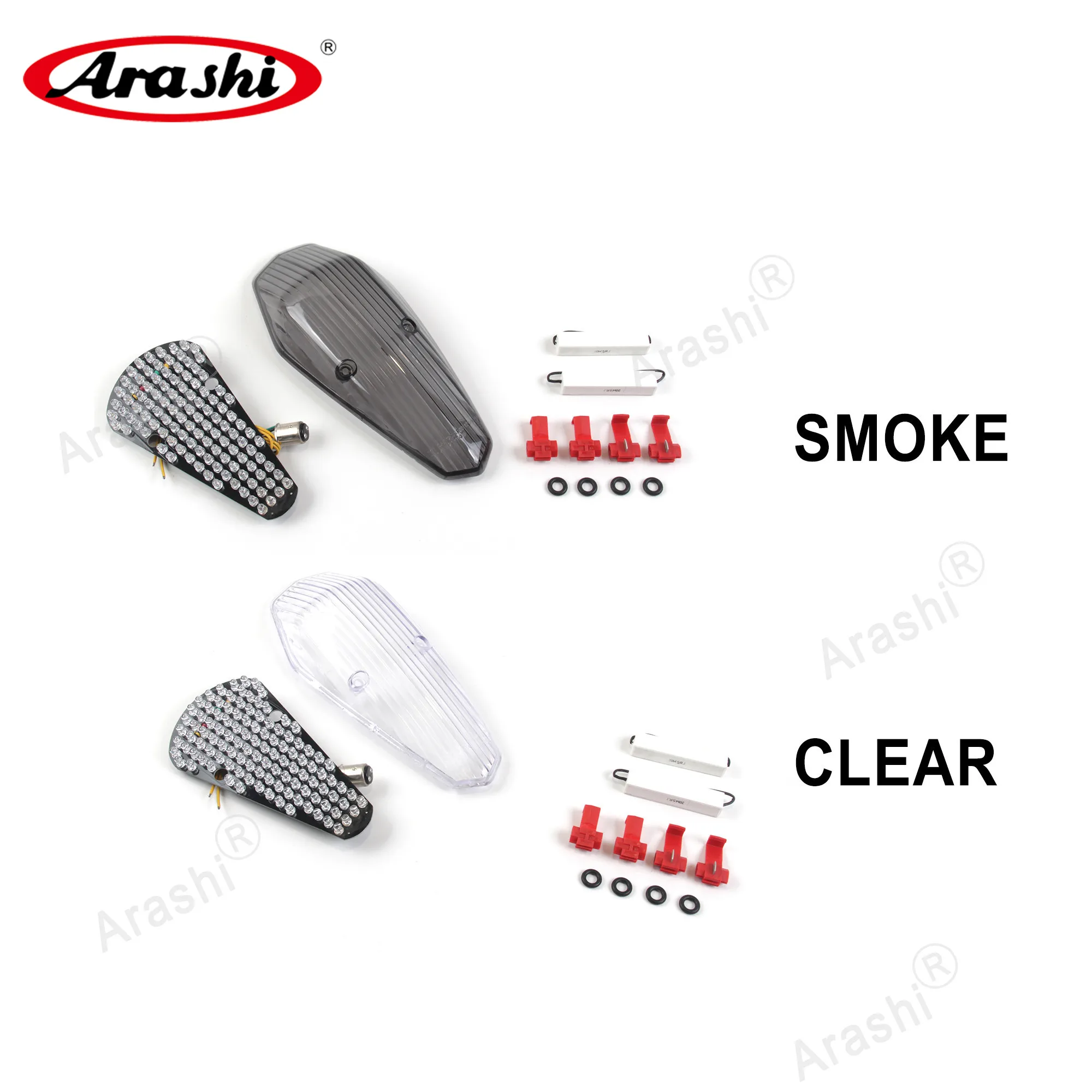 For HONDA SHADOW AERO 750 2004-2007 Motorcycle LED Taillight Turn Signal Light Brake Lamp Accessories 2005 2006 Shadow Aero 750