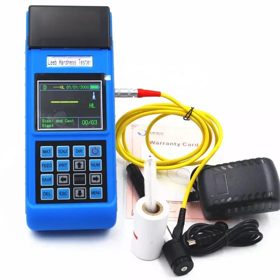 Hot Sales Digital Por   Hardness Tester Price Durometer Leeb Hardness Tester Meter for Metal Steel