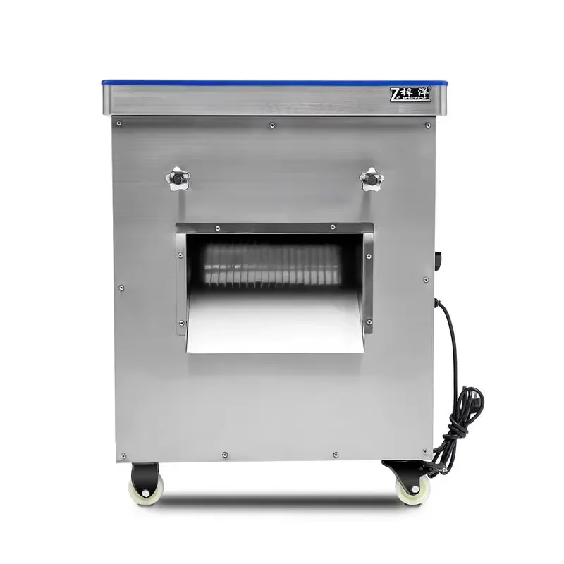 Industrial 3000W High Power Electric Meat Slicer Machine Pork Chicken Shredding Slicing Equipment Use Detachable Blade Set