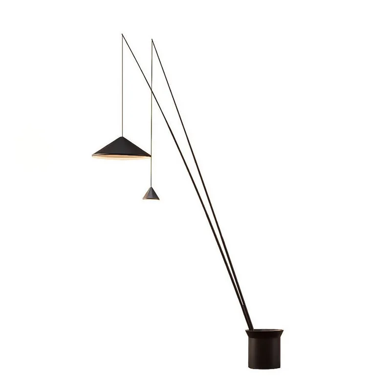 

Nordic Personality Art Lamps Postmodern Designer Fishing Floor Lamp