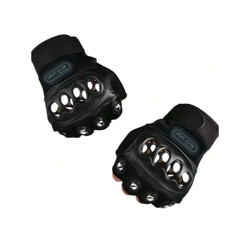 Tactical Gloves Steel Safety Outdoor Cycling Equipment Brass Knuckle Motorcycle Powersports Racing Bicycle Self Defence For Man