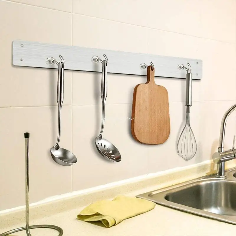 24 Pcs Hooks Super Strong Heavy Duty For Kitchen Bathroom Garage Office Dropship