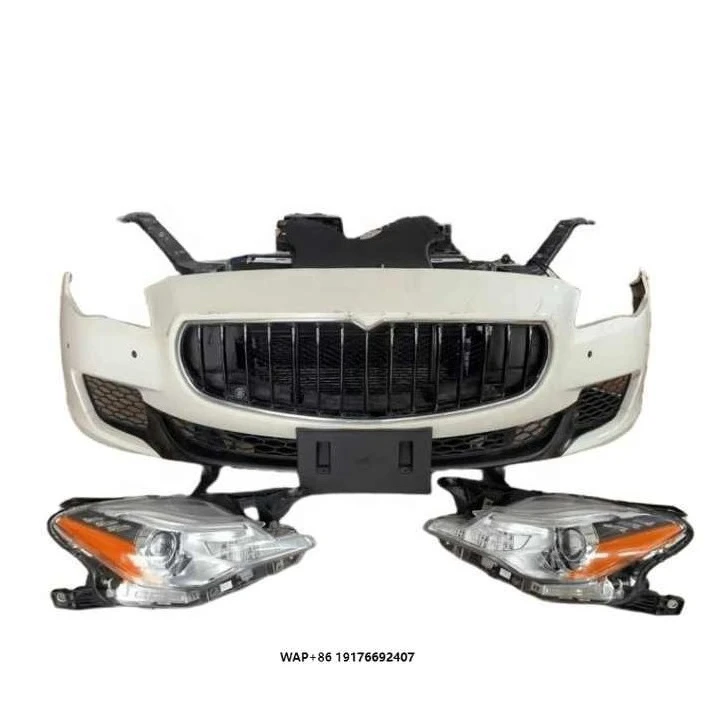For Ghibli Levante OE Bumpers Bodykit Front Bumper for Car Accessories Headlights Hood Radiator Fender