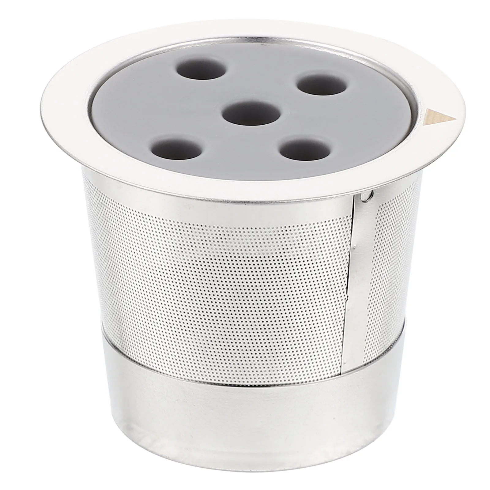 

Stainless Steel Coffee Filter Reusable Espresso Filter Basket Capsules Refillable Machine Strainer Double Layer Dripper
