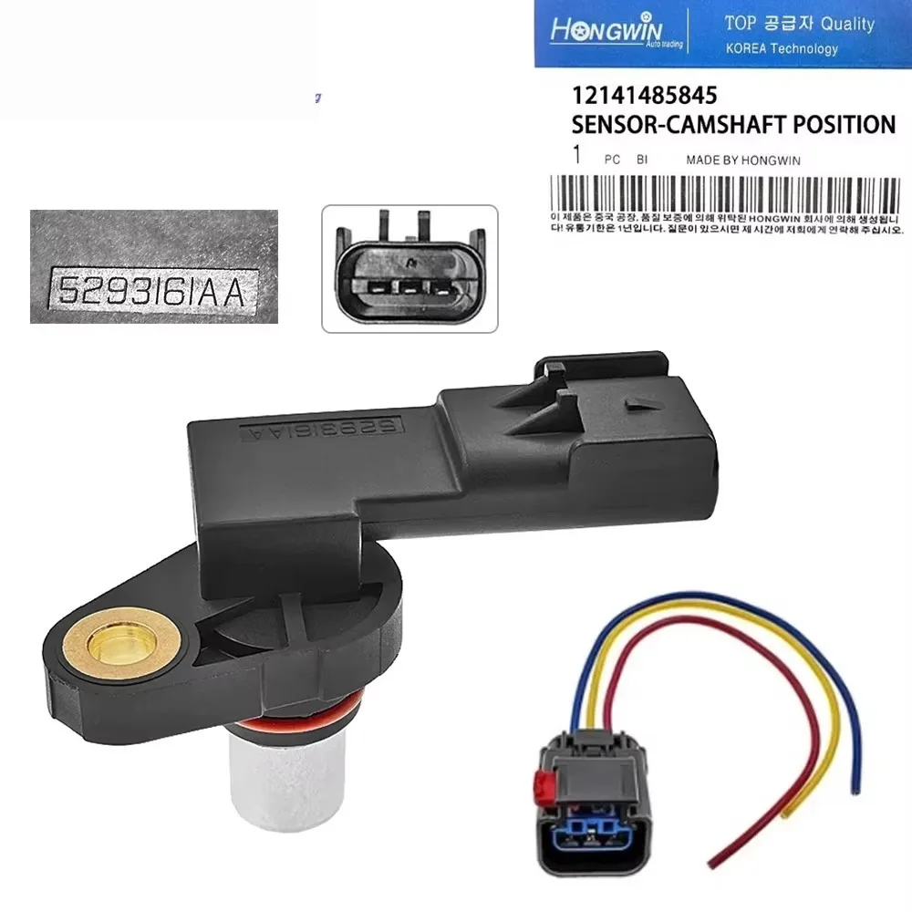 

Nuevo Sensor posición l árbol levas para Mini Cooper1.6L V4 2002-2008 5293161 AA 1214148584 12141485845 PC798 5S1412 1802- 4