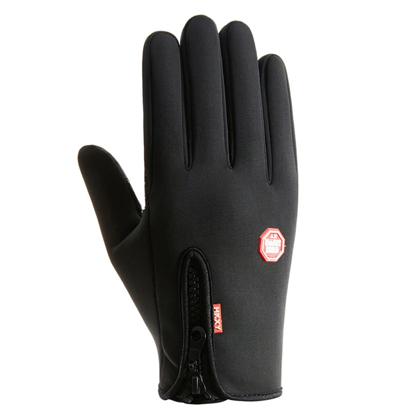 Guantes de invierno para hombre y mujer, manoplas térmicas cálidas para deportes al aire libre, correr y esquiar, resistentes al agua y al frío