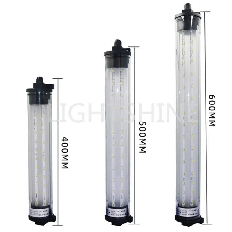 220V/24V LED Machine Tool Working Lamp CNC Lathe Lighting Lamp Type Fluorescent Lamp 24 Machine Tool Lamp Oil Proof Waterproof