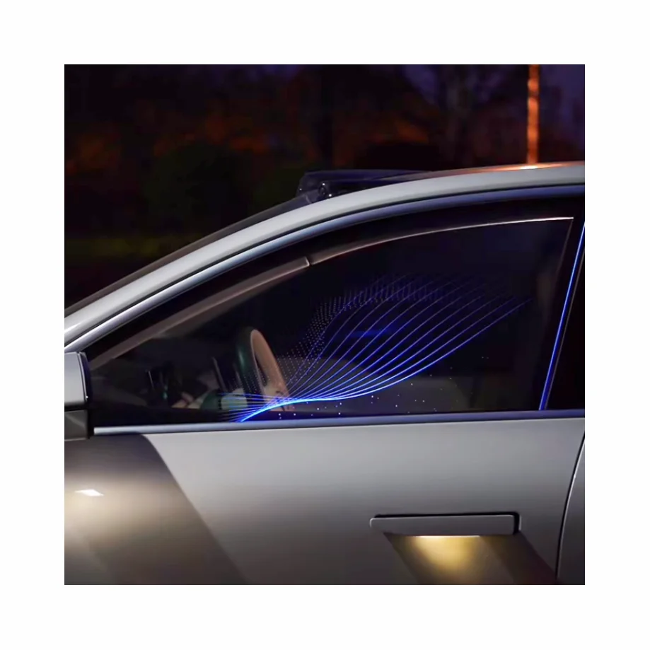 

Лидер продаж, автомобильная солнечная пленка, меняющая цвет, электрическая тонировочная пленка, бесплатная резка, настраиваемый узор, светящаяся пленка для окна автомобиля