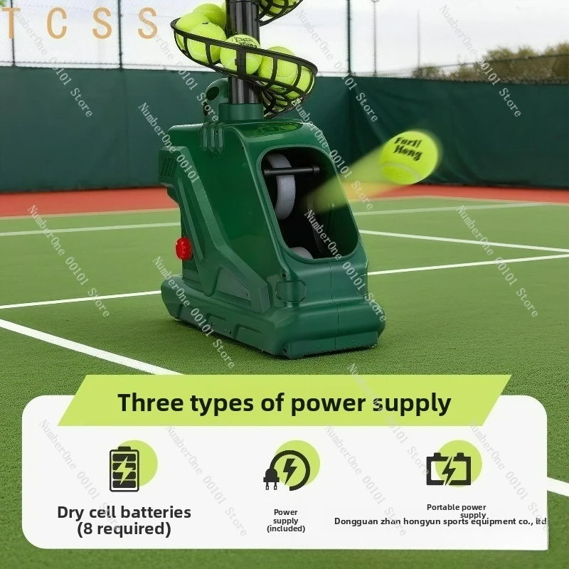 3819BH Automatic Tennis Launcher Multi‑Angle Training Machine For Solo Single Person Tennis Practice Training Equipment
