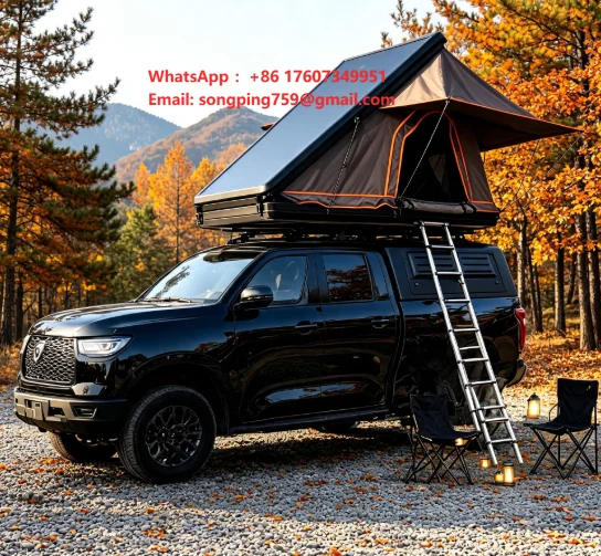 ABS ABS hard shell pop-up roof tent camper module, complete kit for pickup truck. - Aliexpress Deal