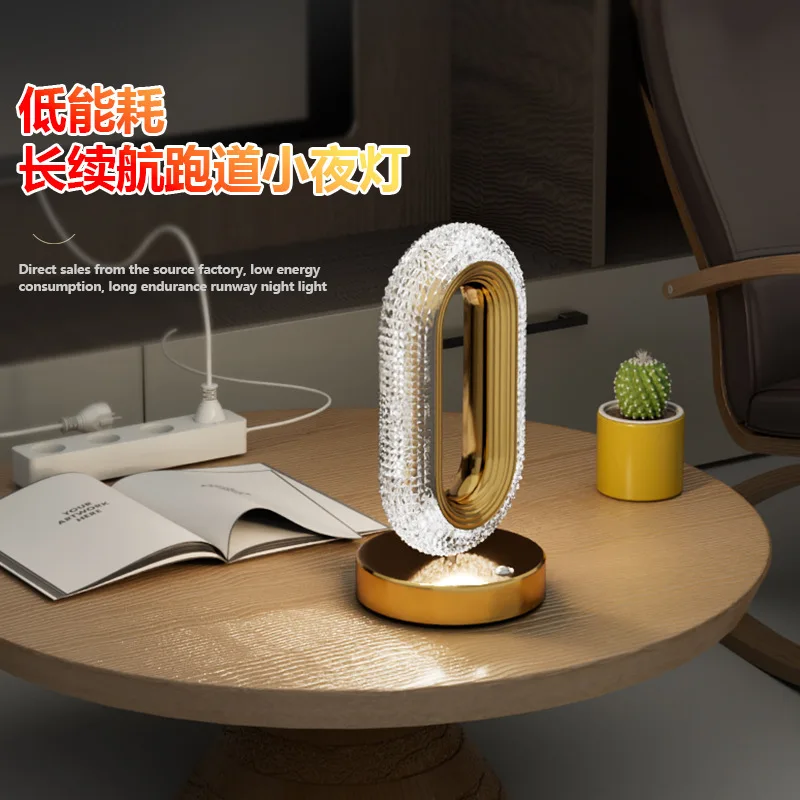 

Светодиодная настольная лампа, прикроватная тумбочка для спальни, ночник, усовершенствованная сенсорная лампа, креативный свет, роскошная современная простота