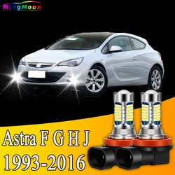 2x 81LED Accessories Front Fog Light Bulb Lamp For Opel Astra F G H J 1993-2016 2005 2006 2007 2008 2009 2010 2011 2012 2013