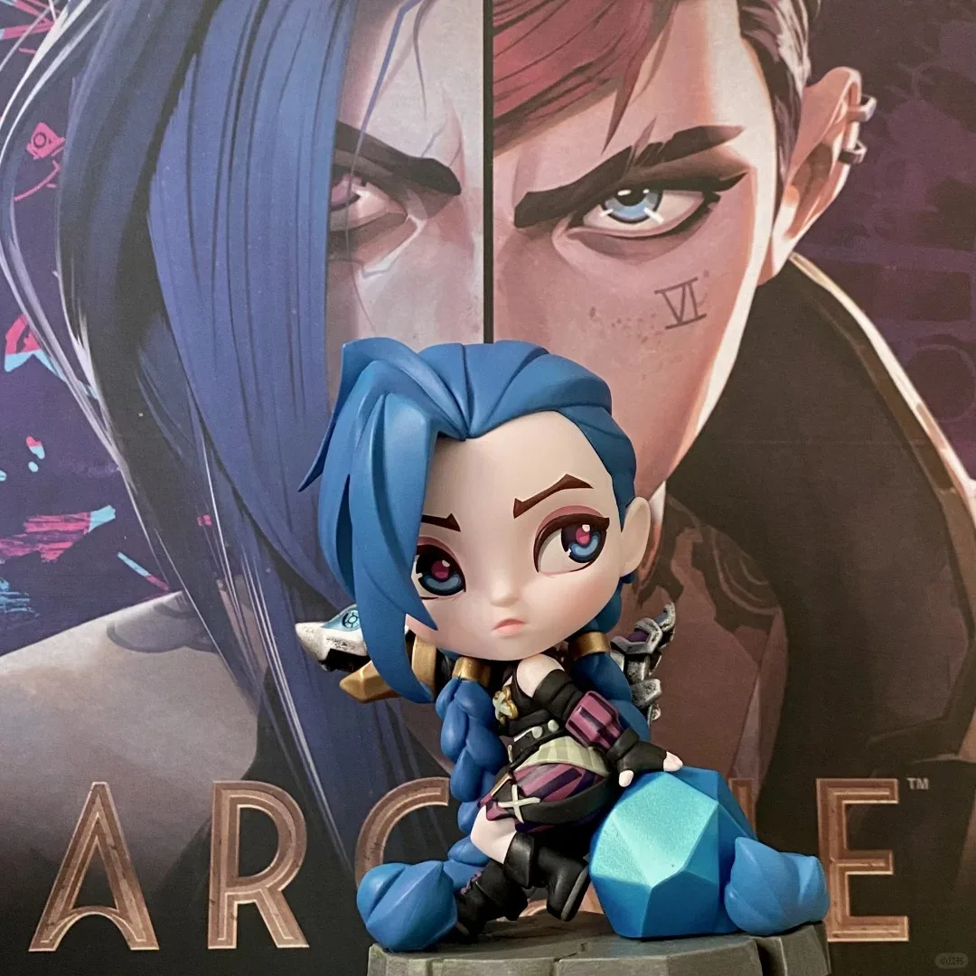 

100% Genuine League Of Legends Lol Arcane Jinx Figure New Decoration Game Merchandise In Stock