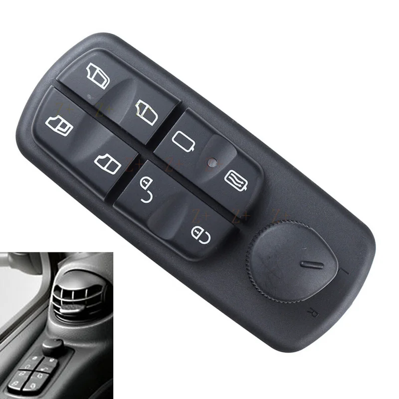 Z+ Master Power Window Switch For Mercedes-Benz ATEGO AXOR 1998-2013 A0045455913