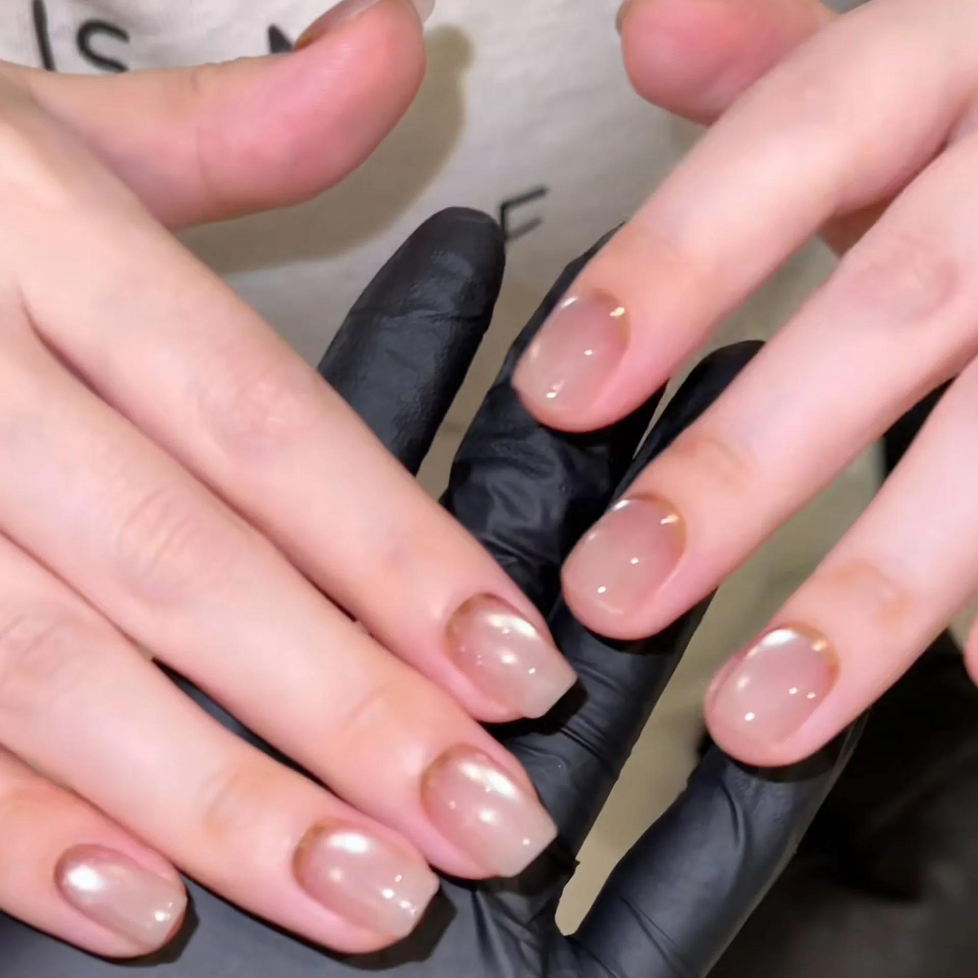 10 Uñas Postizas Cortas Hechas - Nail Art Full Cat Eye reseña y precio